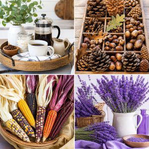 50 Fall Tiered Tray Decor Ideas for Festive Shelves