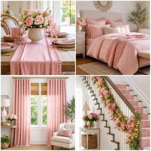 50 Pink Fall Decor Ideas Roundup- Soft Seasonal Vibes