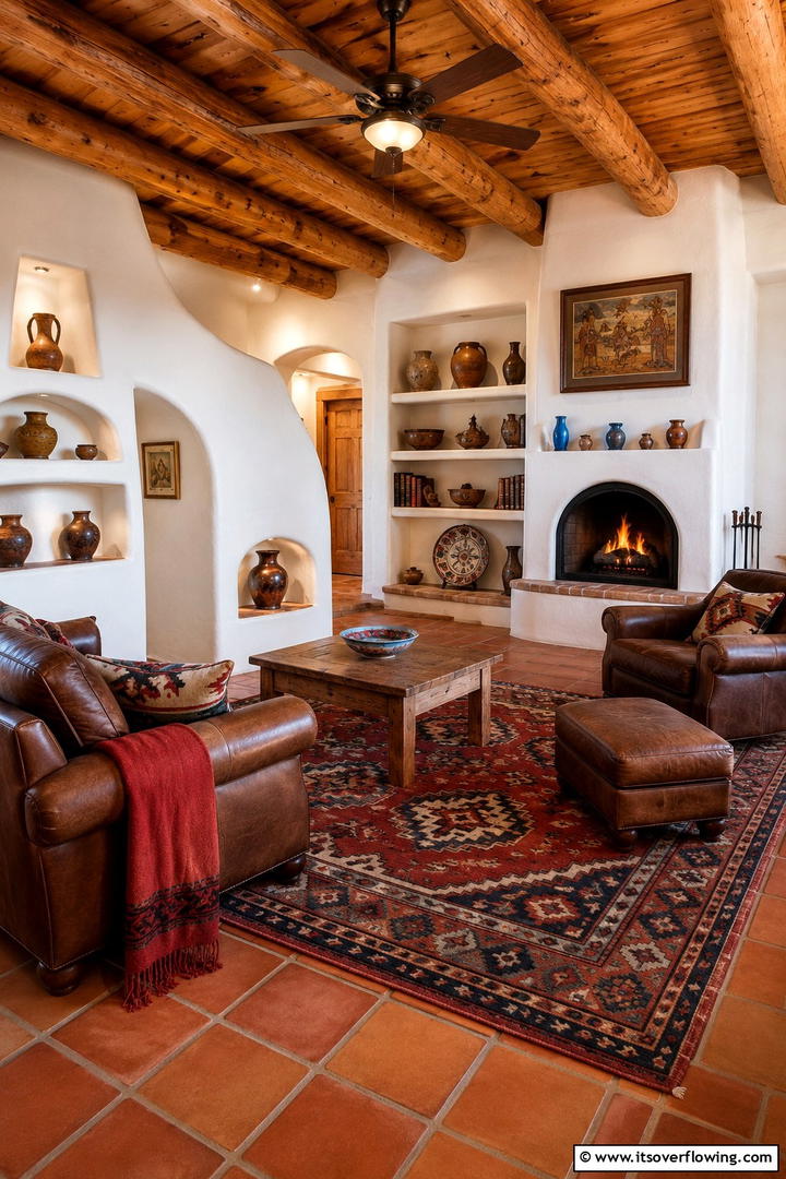 Adobe Accents - 30 Southwest Interior Design Ideas for Warm, Bold Spaces