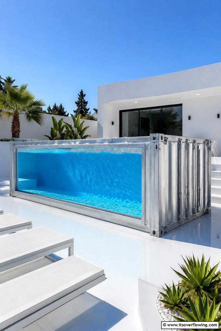 Affordable Pool Solution - 30 Shipping Container Pool Ideas for Modern Backyards
