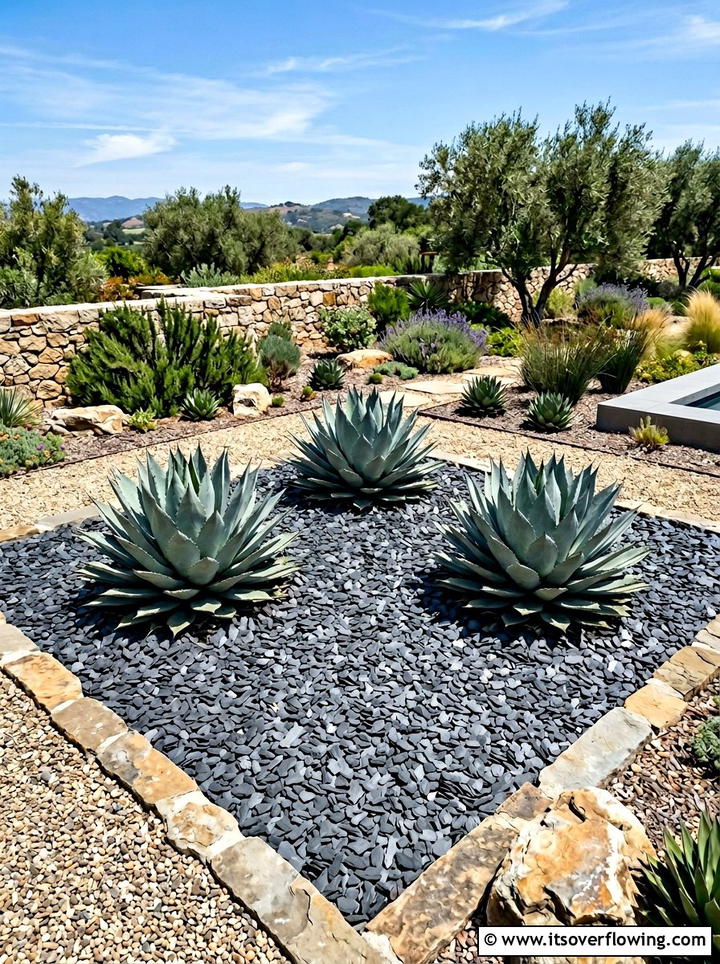 Agave Planting - 25 backyard ideas with drought tolerant plants
