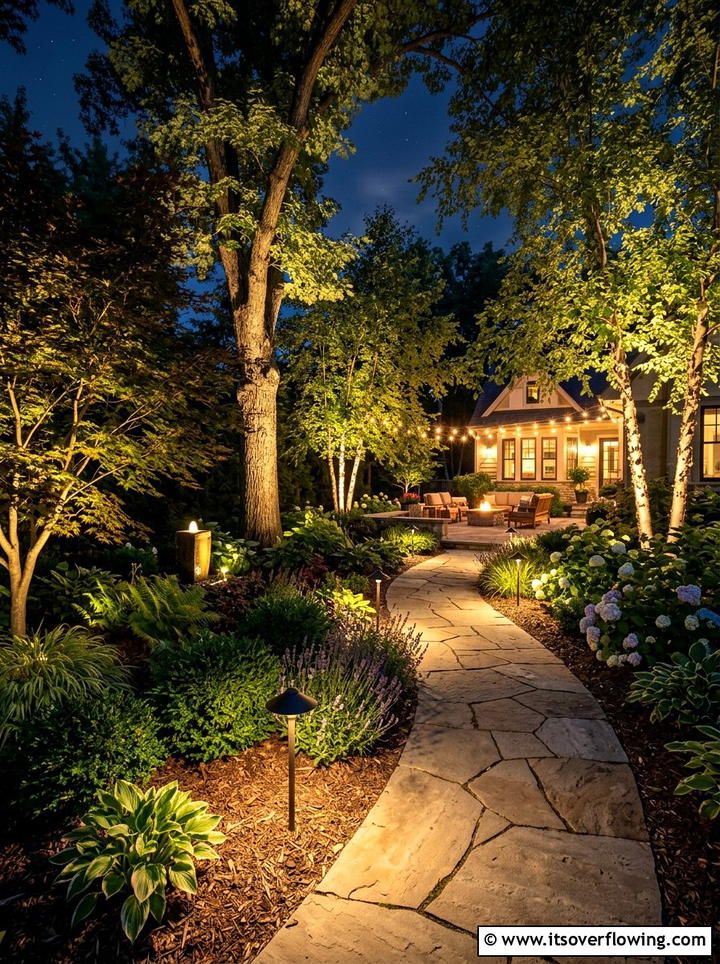 All Weather Lighting - 25 backyard ideas for year round use