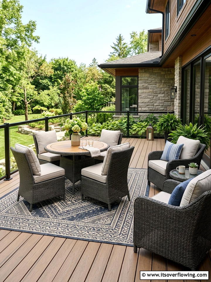 All weather furniture - 25 garden ideas for rainy climate