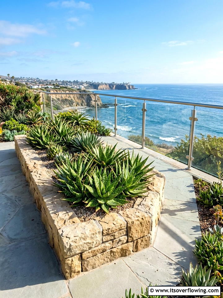 Aloe Vera Succulent Garden - 25 creative garden ideas with sculptural plants