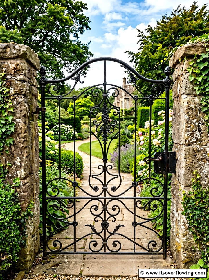 Antique Bed Headboard Gate - 25 reusing old things ideas for gate decor