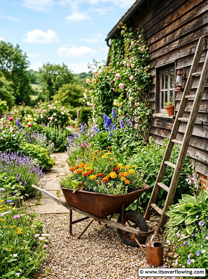 Antique Farmhouse Garden Decor - 25 garden design ideas for farmhouse landscapes
