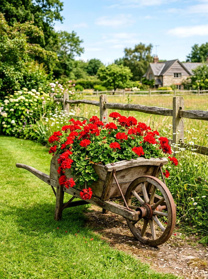 Antique Water Pump - 25 backyard decorating ideas with antique finds