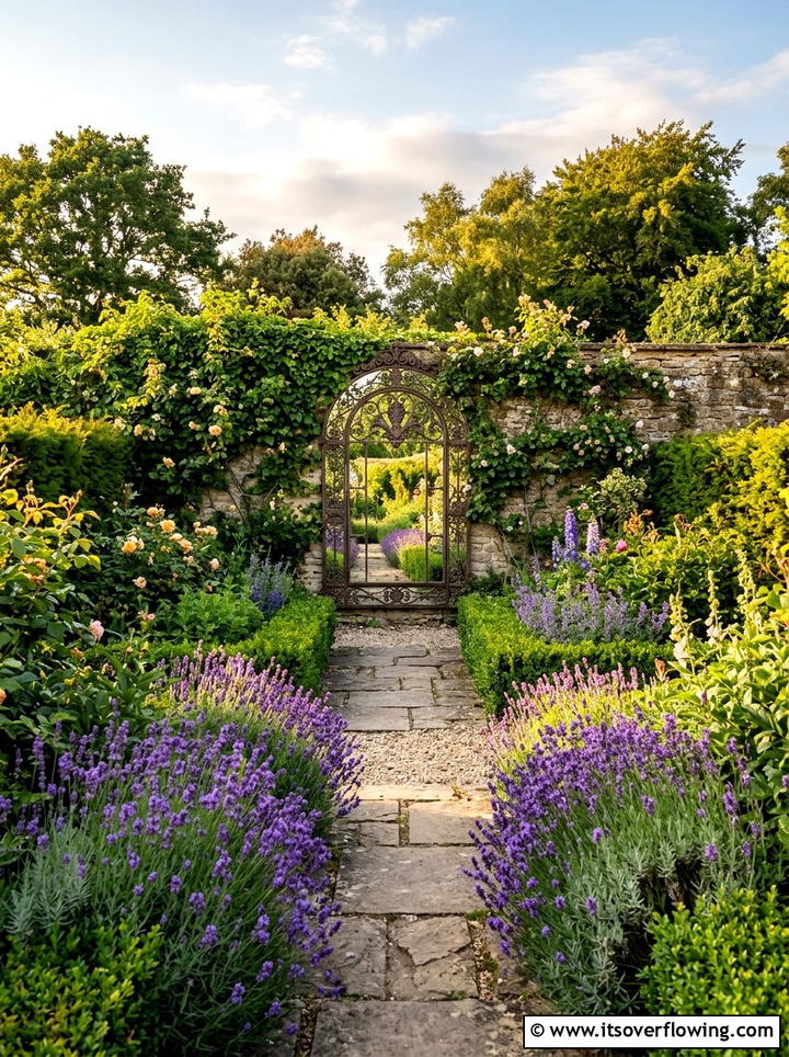 Arched Garden Mirror - 25 small garden ideas with mirror tricks