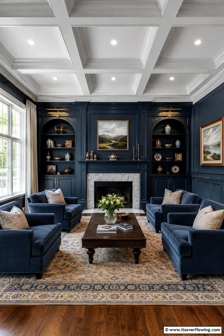 Architectural Detailing Mastery - 30 Traditional Living Room Ideas for Timeless Elegance