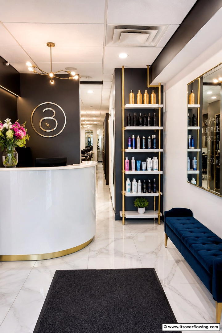 Art Inspired Salon Decor - 30 Small Salon Interior Design Ideas for Compact Beauty Spaces