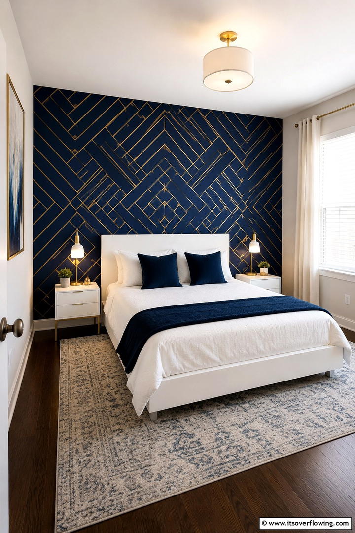 Artful Accent Walls - 30 Small Guest Room Ideas for Cozy, Welcoming Spaces
