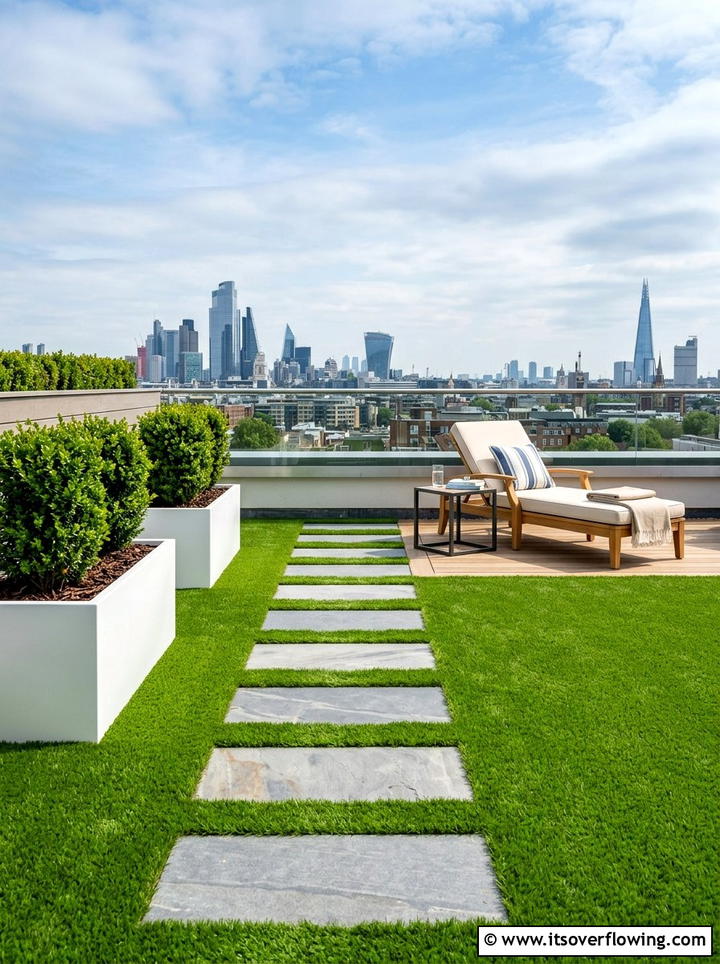 Artificial Grass For Rooftops - 25 creative garden ideas for rooftops