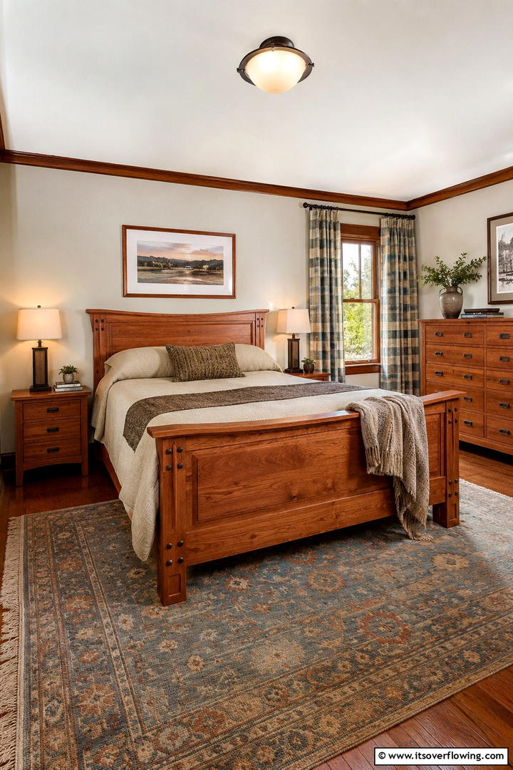 Artisanal Craftsmanship - 30 Rustic Bedroom Ideas to Create a Warm and Inviting Space