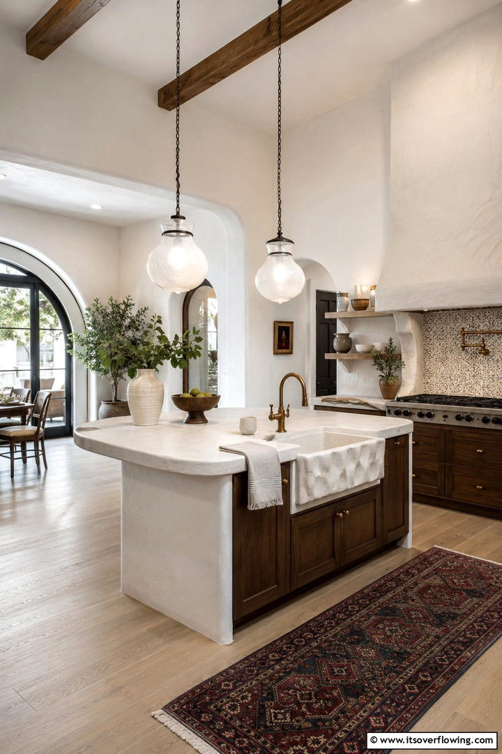 Artisanal White Fixtures - 30 Small White Kitchen Ideas for Bright, Airy Spaces