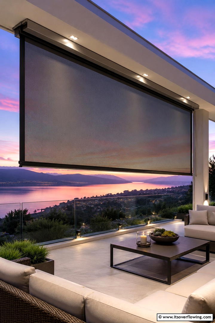 Artistic Design Accents - 30 Outdoor TV Ideas for Entertainment Under the Sky