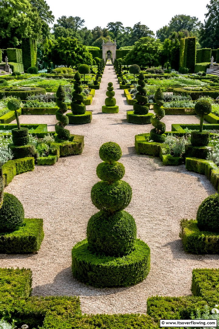 Artistic Topiary - 30 Parterre Garden Ideas for Elegant Outdoor Spaces