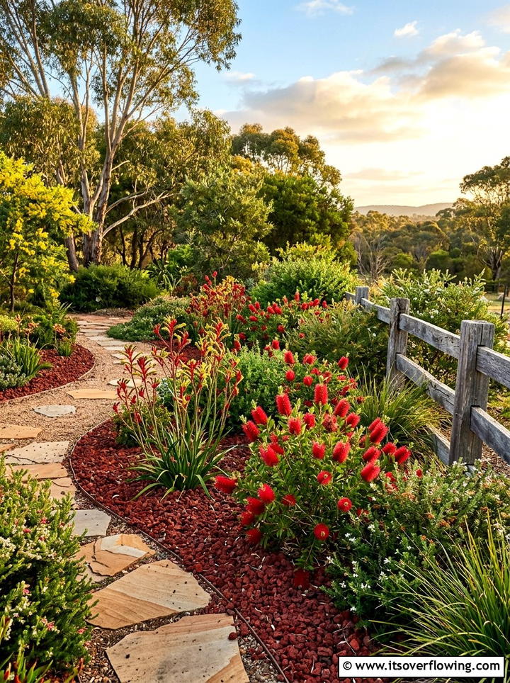 Australian Native Plant Garden - 25 garden design ideas with drought tolerant plants