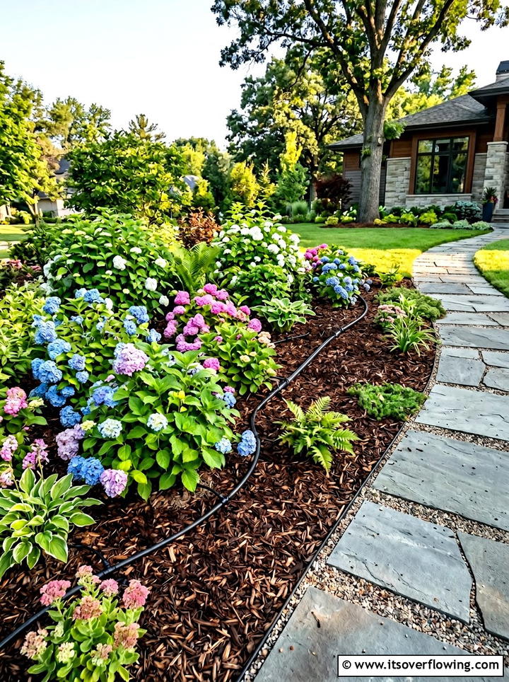 Automated Irrigation System - 25 garden ideas low maintenance