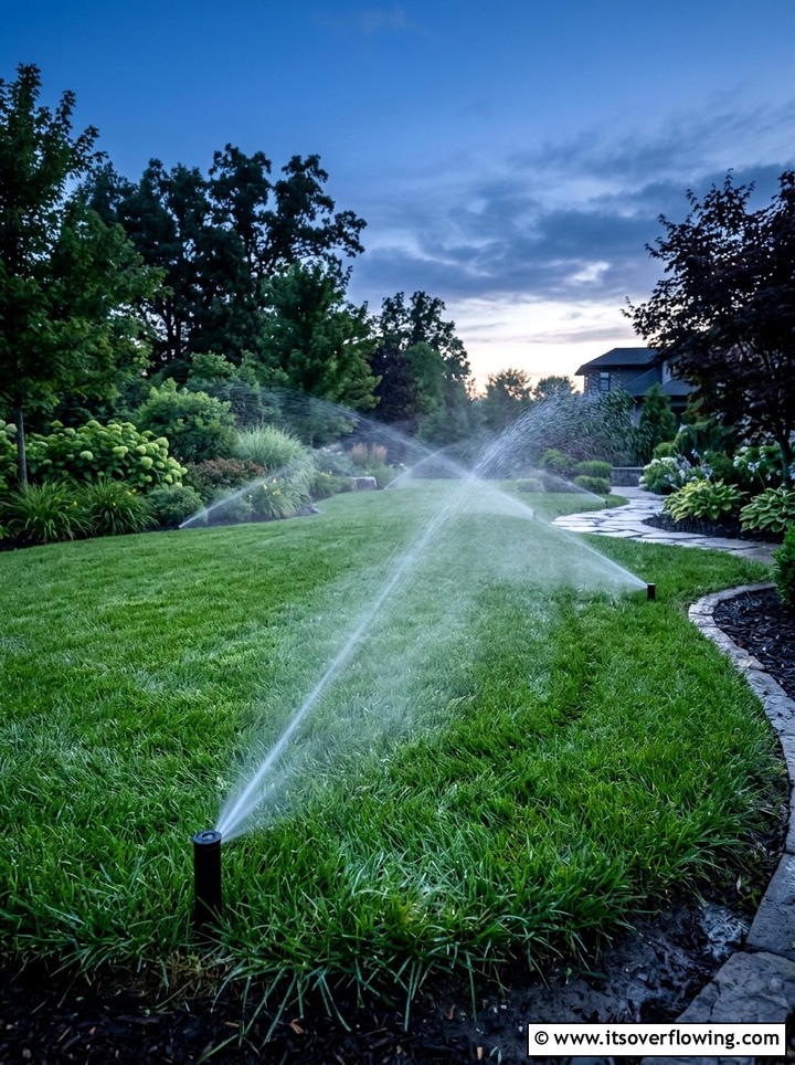 Automatic Irrigation - 25 backyard ideas for low upkeep