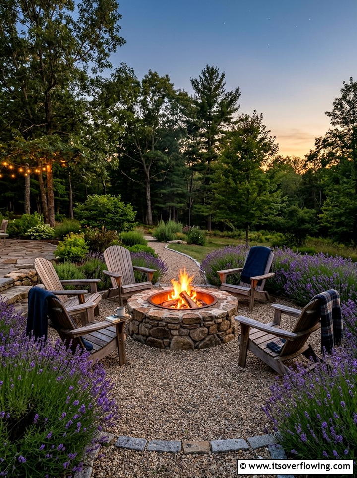 Backyard Fire Pit - 25 garden ideas for family gatherings