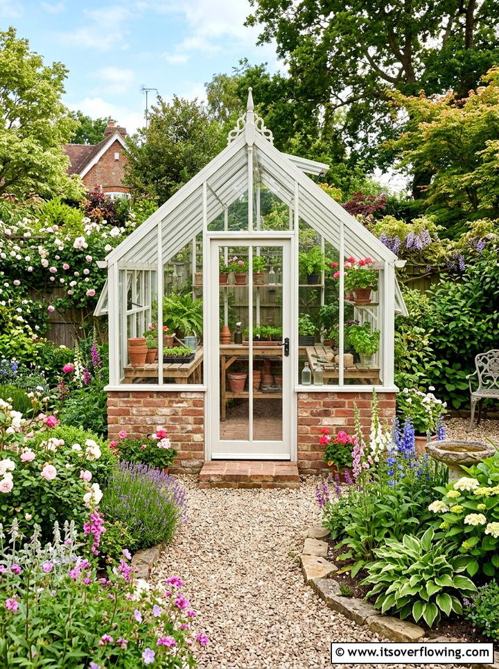 Backyard Greenhouse - 25 creative garden ideas for large yards