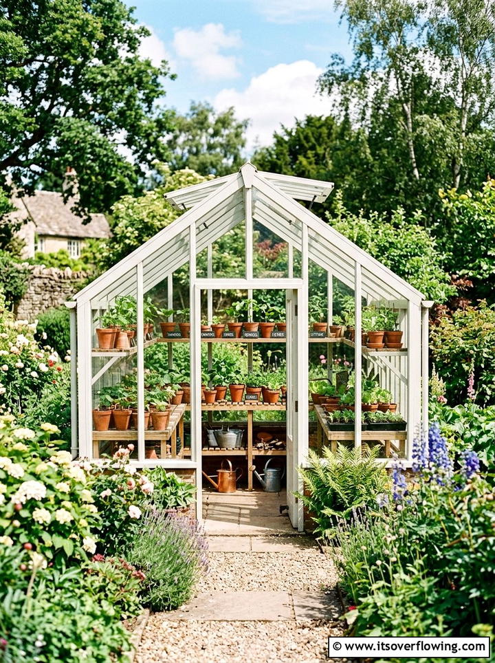 Backyard Greenhouse - 25 backyard ideas
