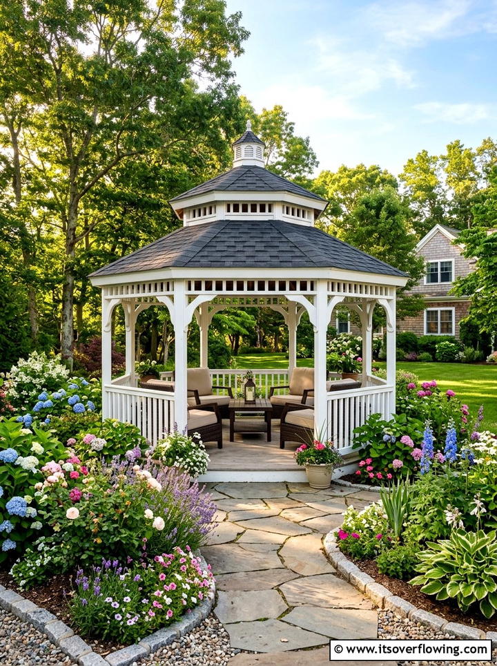 Backyard Patio Gazebo - 25 backyard ideas with patio