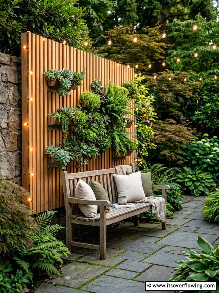 Backyard Playground - 25 backyard ideas with string lights