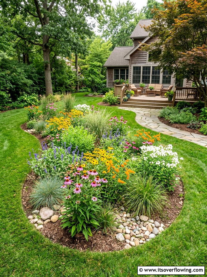Backyard Rain Garden - 25 creative garden ideas with rain gardens