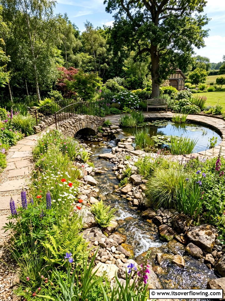Backyard Stream And Pond - 25 backyard ideas with pond
