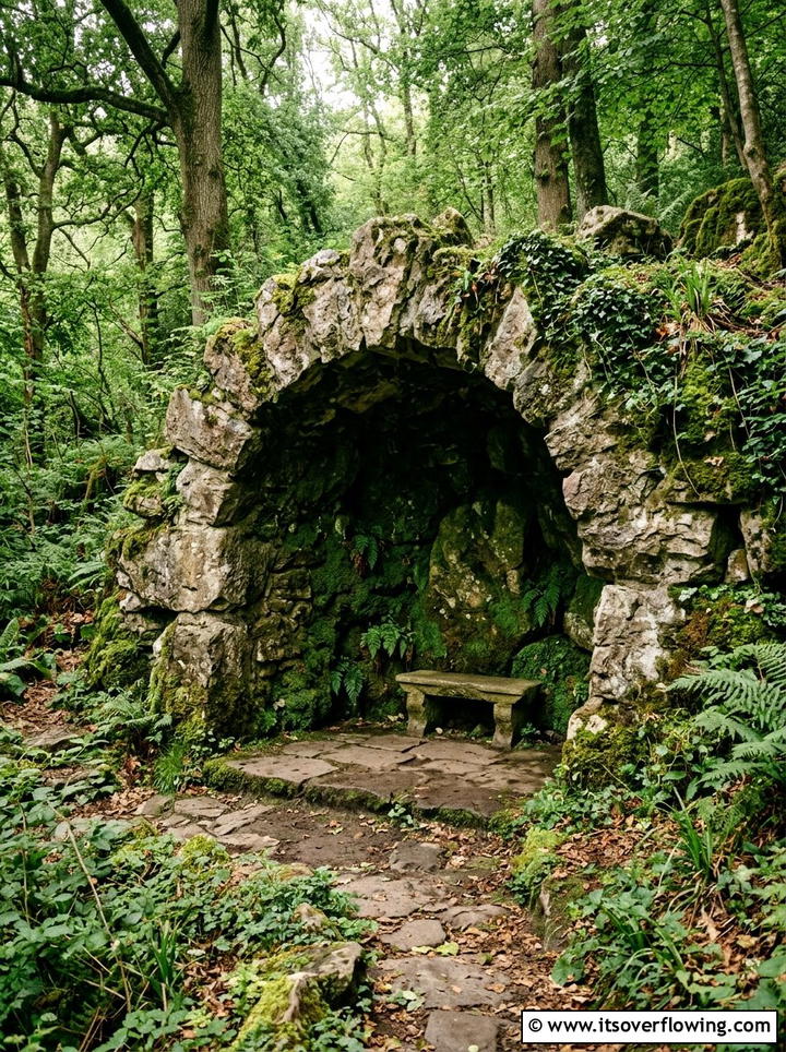 Backyard Waterfall - 25 garden ideas for meditation