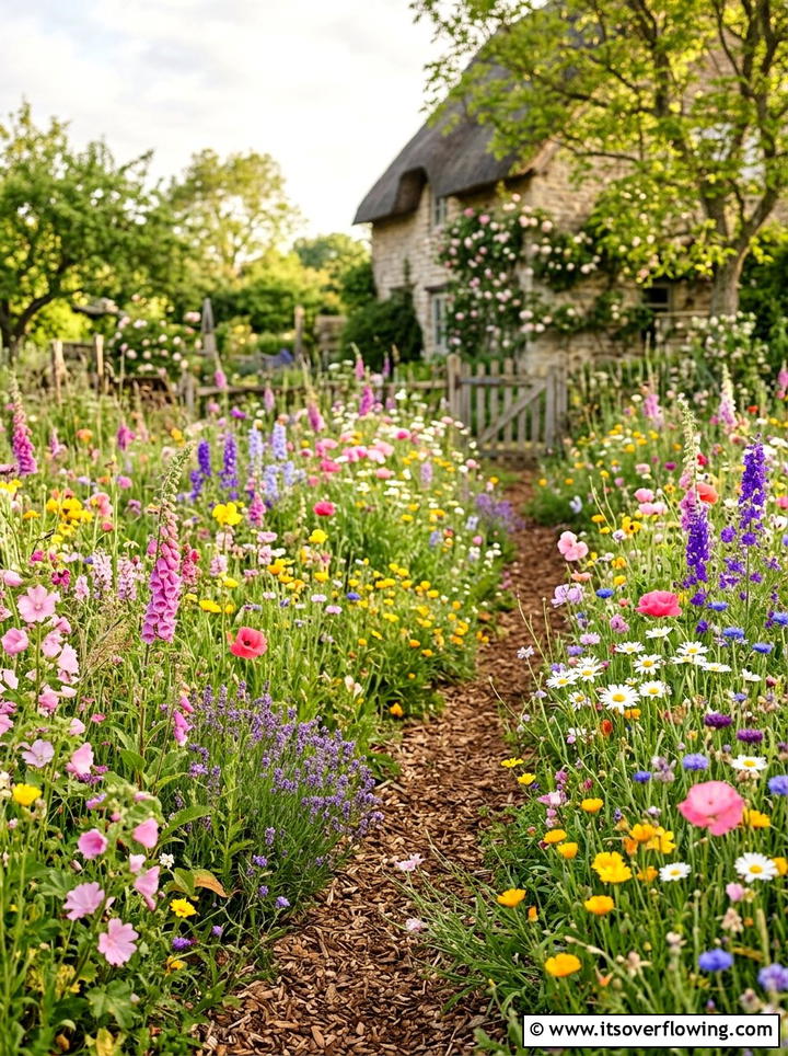 Backyard Wildflower Patch - 25 garden ideas for family gatherings