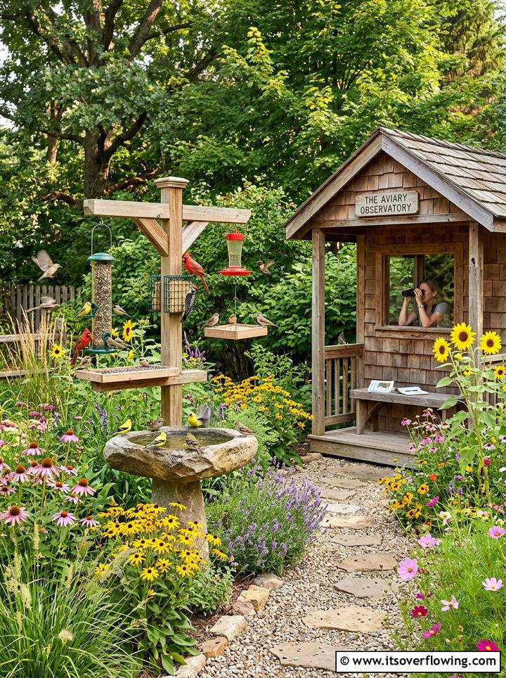 Backyard bird watcher - 25 backyard ideas for kids