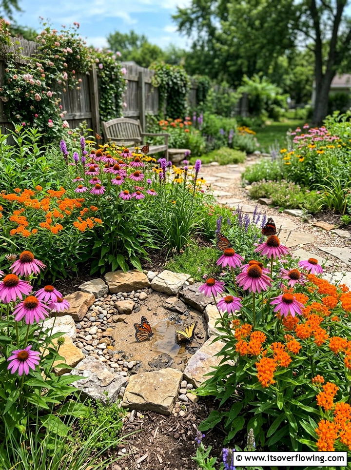Backyard butterfly garden - 25 cheap garden ideas with native plants