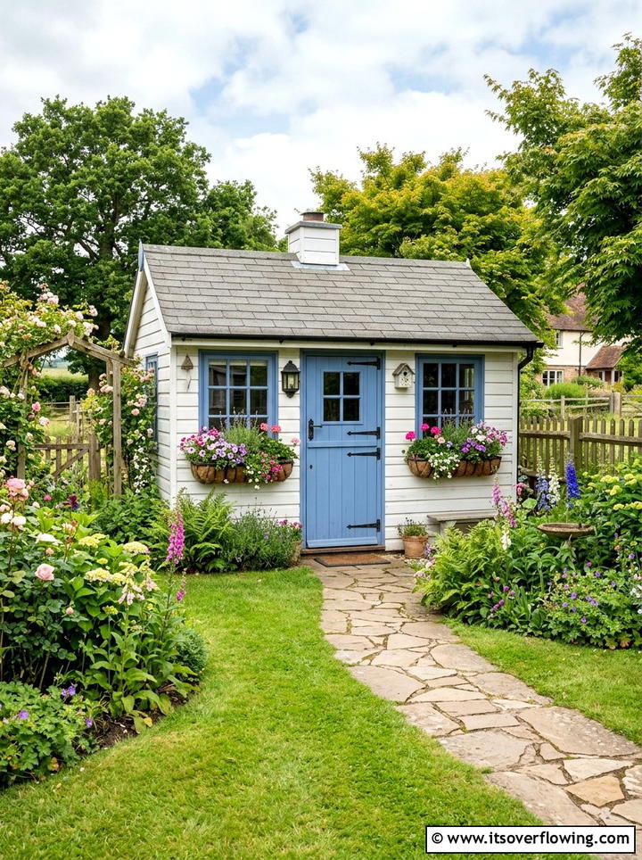 Backyard garden shed - 25 backyard ideas for suburban homes