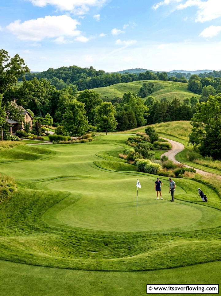 Backyard golf course with hills - 25 backyard ideas with putting green