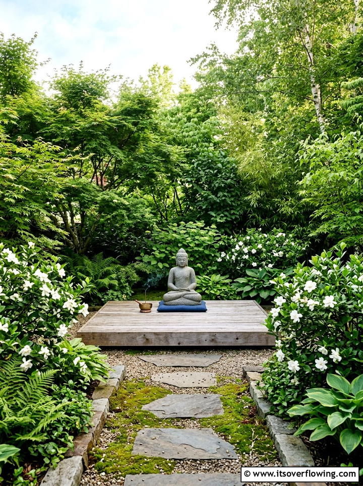 Backyard meditation space - 25 backyard ideas with tropical retreat