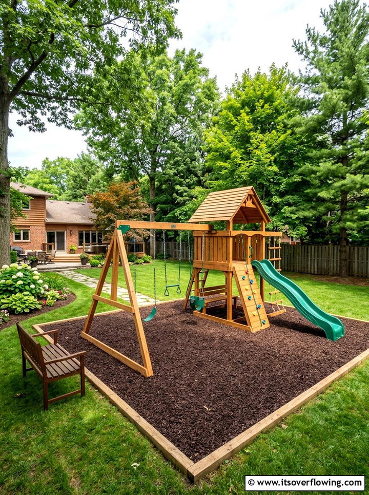 Backyard playground - 25 backyard ideas for suburban homes