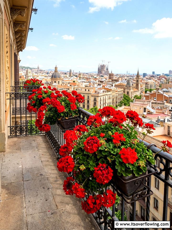 Balcony Railing Planter - 25 garden decor ideas for renters