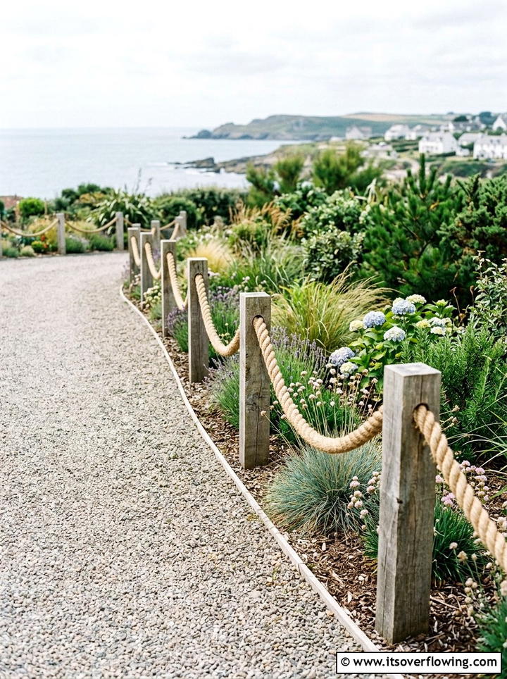 Bamboo Garden Fencing Border - 25 cheap garden ideas with edging