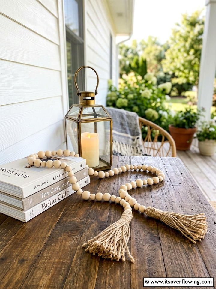 Bamboo Privacy Screen - 25 front porch decor ideas with boho textures