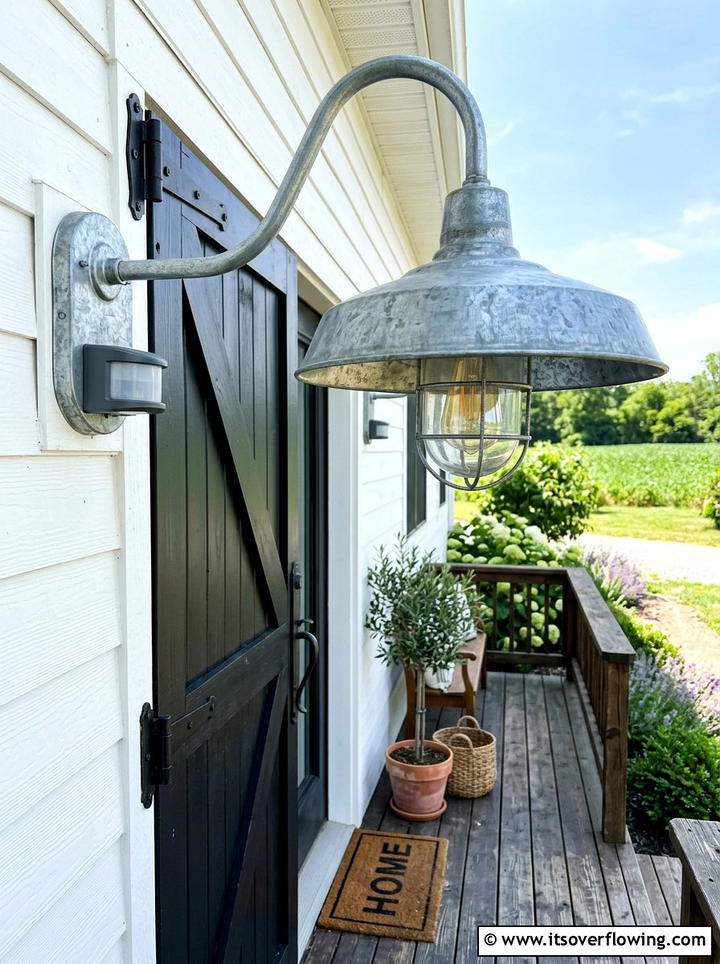 Barn Light With Motion Detection - 25 front porch ideas with motion lights