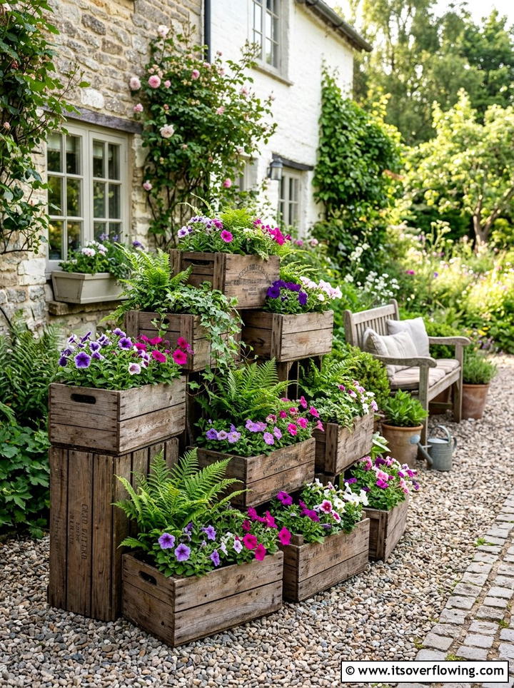 Bathtub Pond - 25 backyard ideas with repurposed containers