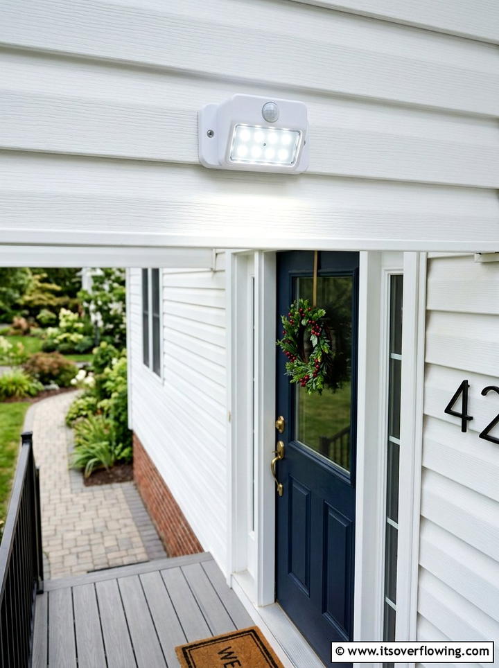 Battery Powered Motion Sensor Light - 25 front porch ideas with motion lights