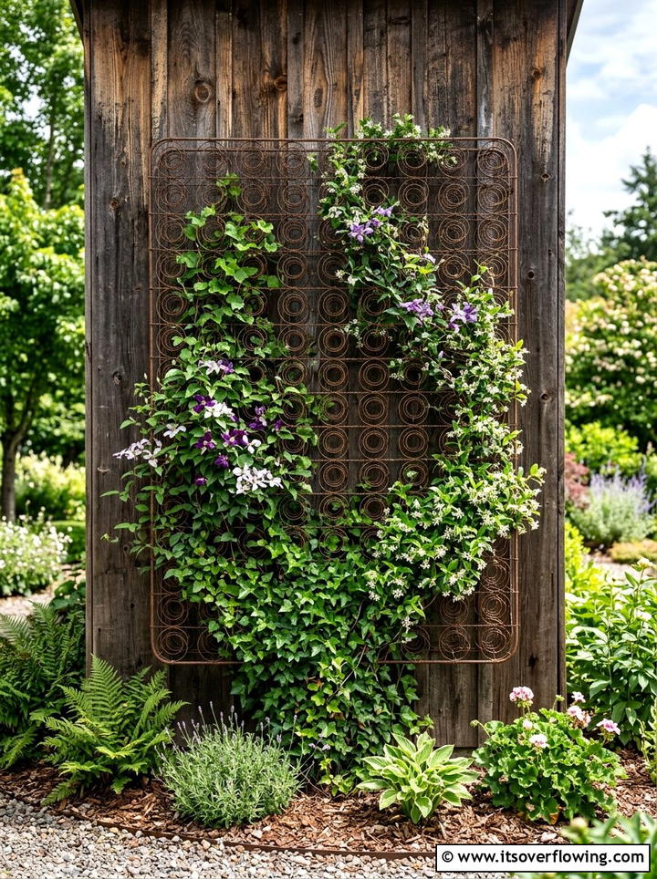 Bed spring garden - 25 reusing old things ideas for vertical garden