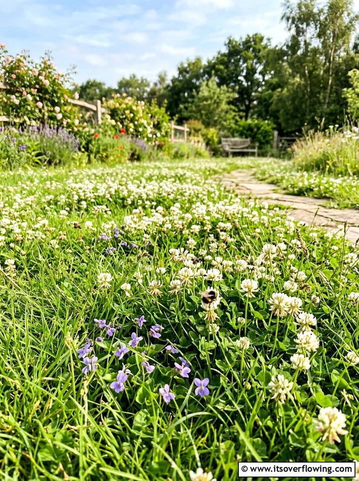 Bee Friendly Lawn - 25 backyard ideas with pollinator garden