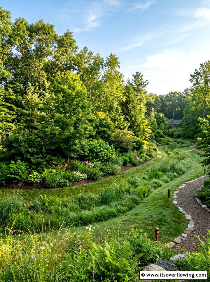 Berm And Swale - 25 backyard ideas with drainage solutions