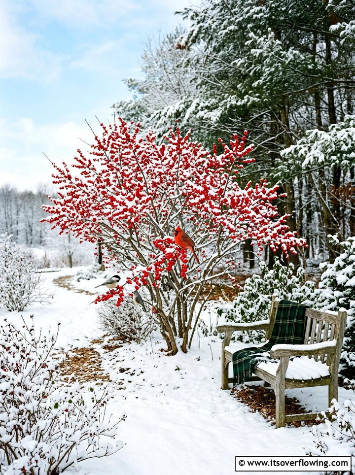 Berry bushes for birds - 25 garden ideas for birds
