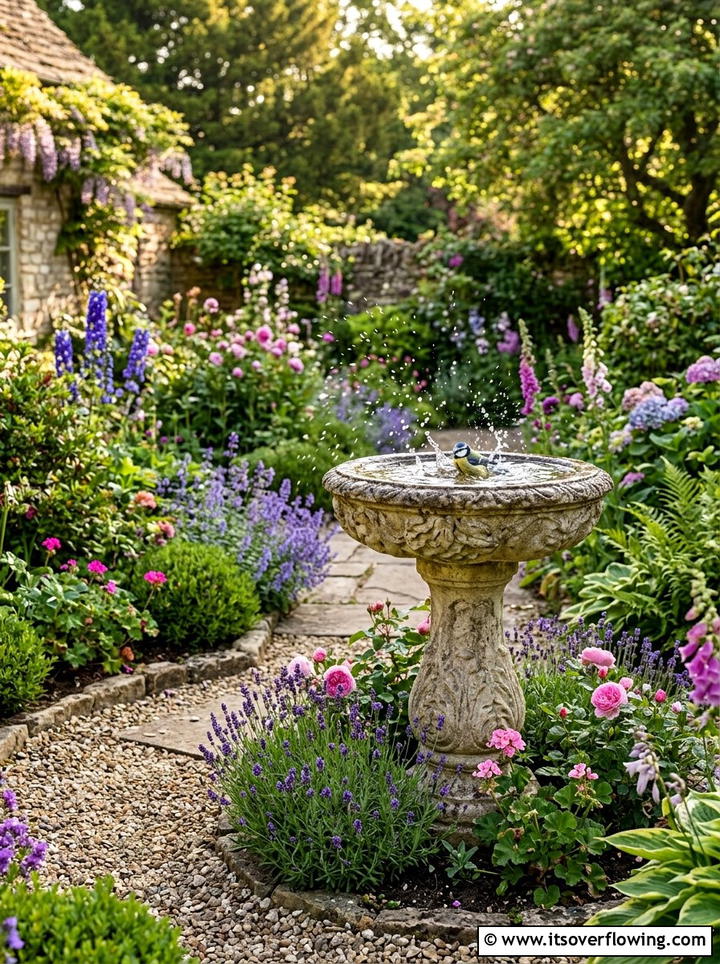 Bird Bath - 25 garden ideas for wildlife