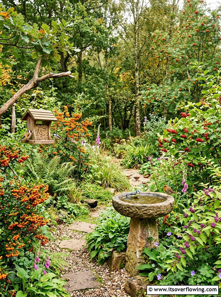 Bird Friendly Garden - 25 garden ideas for fall